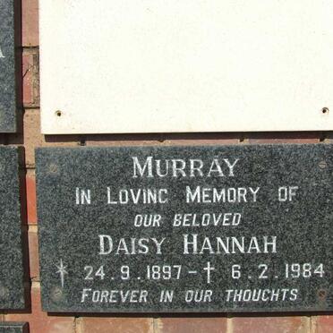 MURRAY Daisy Hannah 1897-1984