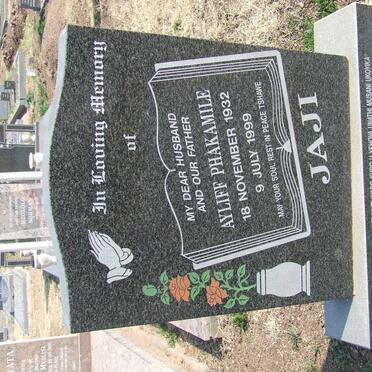 JAJI Ayliff Phakamile 1932-1999