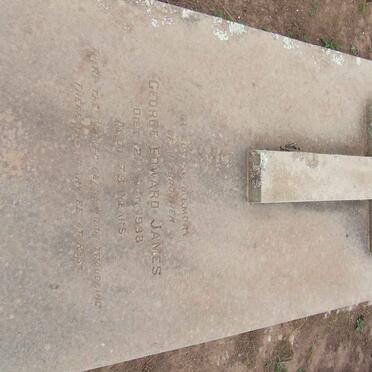 JAMES George Edward -1938