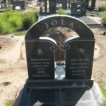 JOLA Joyce Scholastica 1959-2004