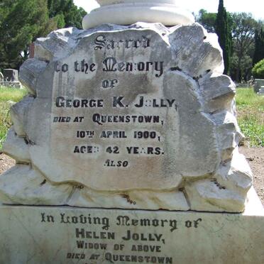 JOLLY George K. -1900 &amp; Helen -1904