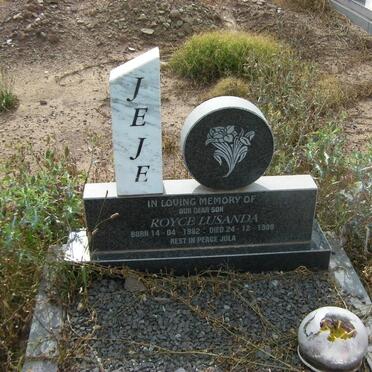 JEJE Royce Lusanda 1982-1999