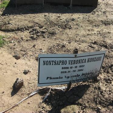 KONZANI Nontsapho Veronica 1932-2004