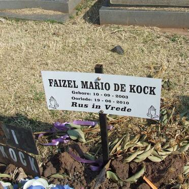 KOCK Faizel Mario, de 2003-2010