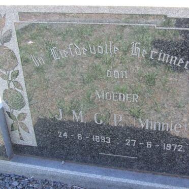 KOTZE W.H.J. 1896-1977 &amp; J.M.G.P. 1893-1972 