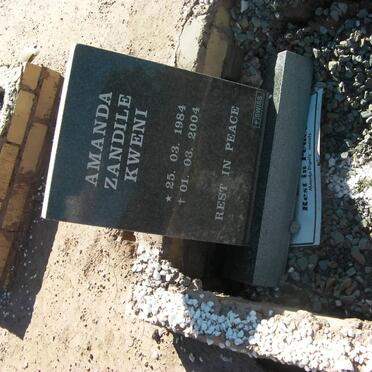 KWENI Amanda Zandile 1984-2004