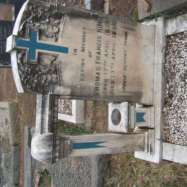 KING Thomas Francis 1858-1938