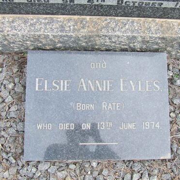 EYLES Elsie Annie nee RATE -1974
