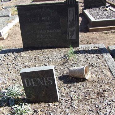 KEMSLEY William Crawford 1889-1964 &amp; Violet STERLEY 1887-1954 :: KEMSLEY Denis