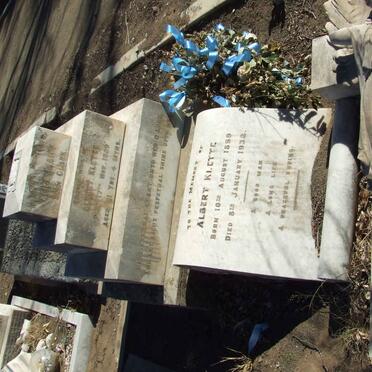 KLETTE Albert 1859-1932 &amp; Alice Mary CLARK -1929