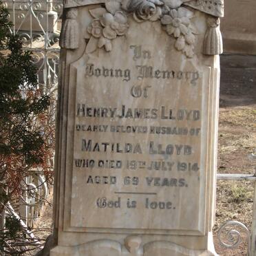 LLOYD Henry James -1914