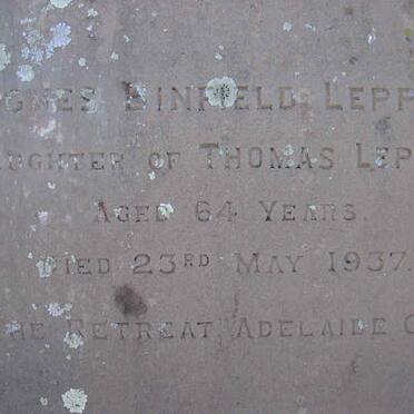 LEPPAN Agnes Binfield -1937