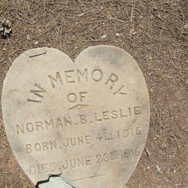 LESLIE Norman B. 1916-1916