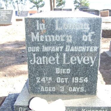 LEVEY Janet -1954