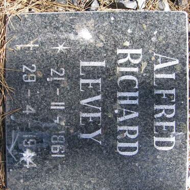 LEVEY Alfred Richard 1861-1944