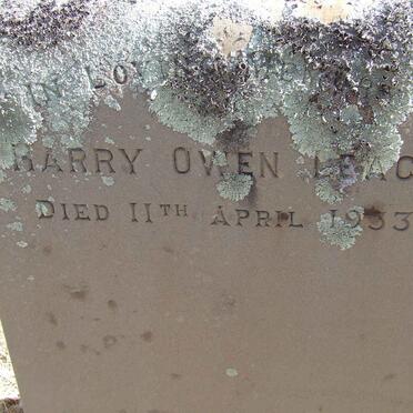 LEACH Harry Owen -1933
