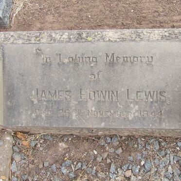 LEWIS James Edwin -1944 