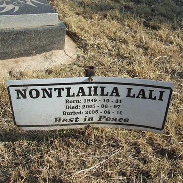 LALI Nontlahla 1999-2005