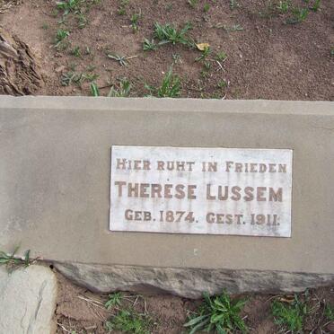 LUSSEM Therese 1874-1911
