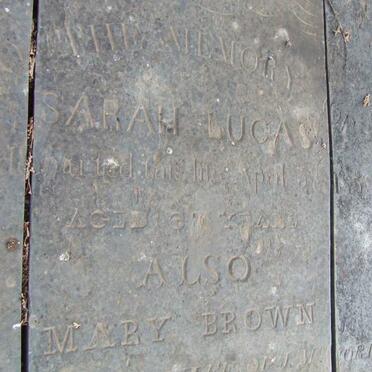 LUCAS Sarah -1859