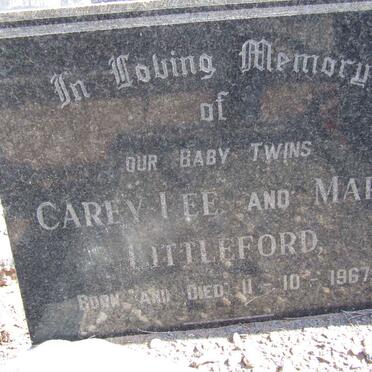 LITTLEFORD Carey Lee 1967-1967 :: LITTLEFORD Mark 1967-1967