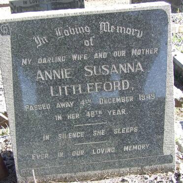 LITTLEFORD Annie Susanna -1949
