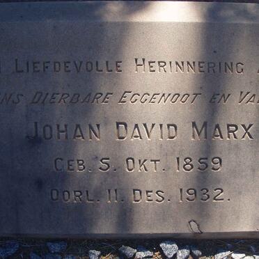 MARX Johan David 1859-1932