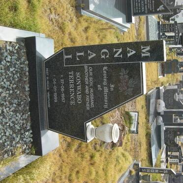 MANGALI Sonwabo Terrence 1957-1999