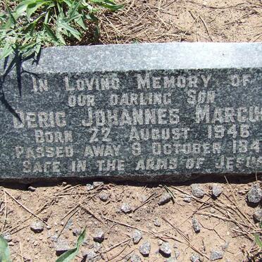 MARCUS Deric Johannes 1946-1947