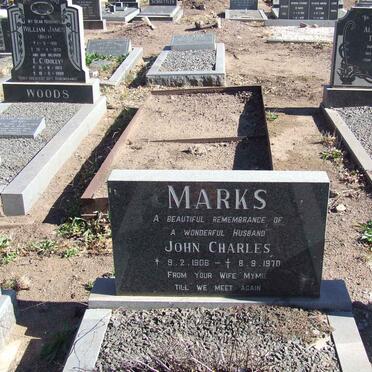 MARKS John Charles 1906-1970