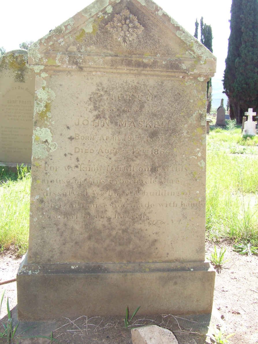 MASKELL John 1801-1864