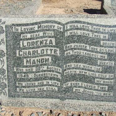 MAHON Lorenza Charlotte -1949