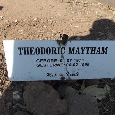 MAYTHAM Theodoric 1974-1999