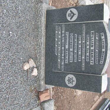 MANLEY William 1881-1938 &amp; Gertrude KLETTE, formerly MANLEY 1898-1970