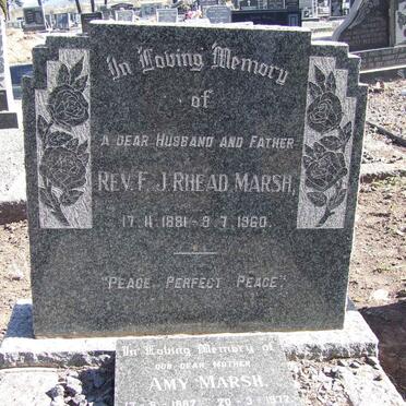 MARSH F.J. Rhead 1881-1960 &amp; Amy 1882-1972