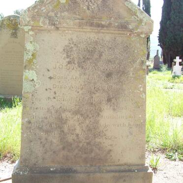 MASKELL John 1801-1864
