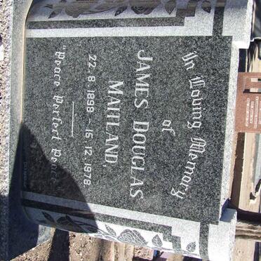 MAITLAND James Douglas 1898-1978