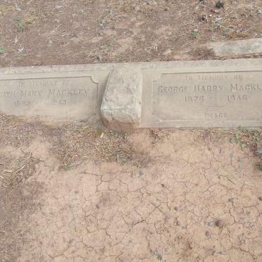 MACKLEY George Harry 1876-1946 &amp; Edith Mary 1885-1943