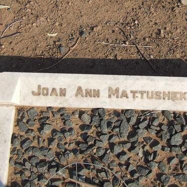 MATTUSHEK Joan Ann
