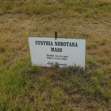 MASO Cynthia Nobotana 1944-1999
