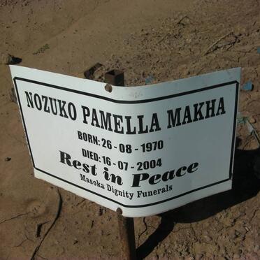 MAKHA Nozuko Pamella 1970-2004