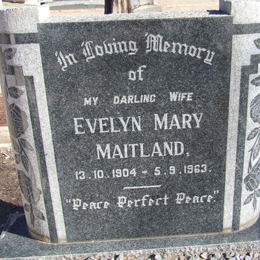 MAITLAND Evelyn Mary 1904-1963