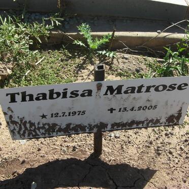MATROSE Thabisa 1975-2005
