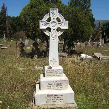 MAYTHAM Cornelius 1820-1892 &amp; Sarah 1821-1910 :: MAYTHAM Henry 1851-1872