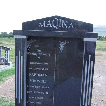 MAQINA Fredman Mboneli 1925-2008