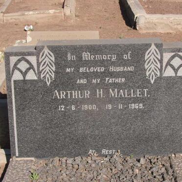 MALLET Arthur H 1900-1969