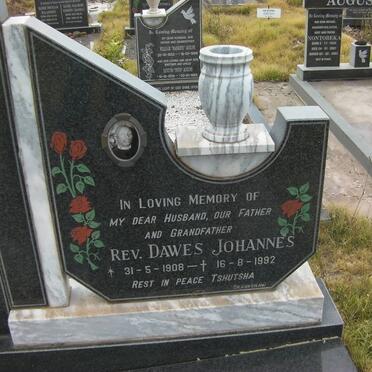 MAPEKULA Dawes Johannes 1908-1992