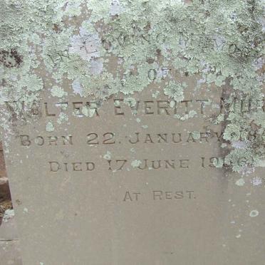 MURRAY Walter Everitt 1865-1956
