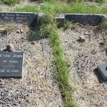 MURRAY Willie 1901-1966 &amp; Joey 1907-1998 :: MURRAY Cyril John
