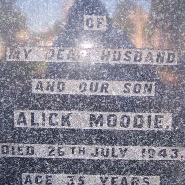 MOODIE Alick -1943
